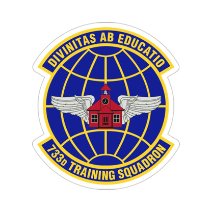 733 Training Squadron AFRC (U.S. Air Force) STICKER Vinyl Die-Cut Decal-2 Inch-The Sticker Space