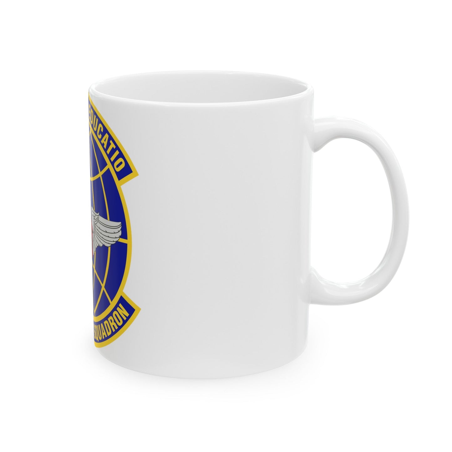 733 Training Squadron AFRC (U.S. Air Force) White Coffee Mug-The Sticker Space