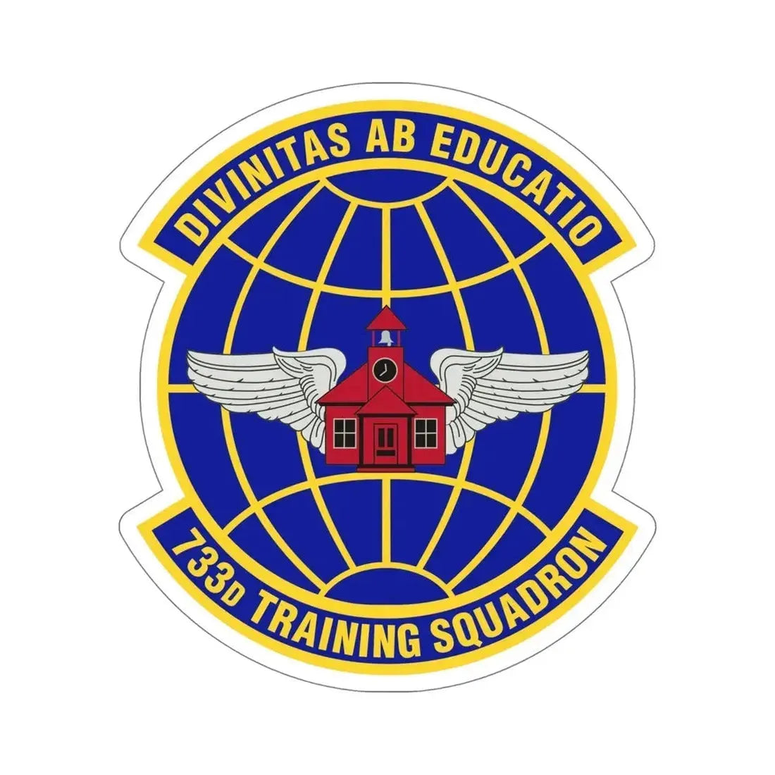 733 Training Squadron AFRC (U.S. Air Force) STICKER Vinyl Die-Cut Decal - The Sticker Space