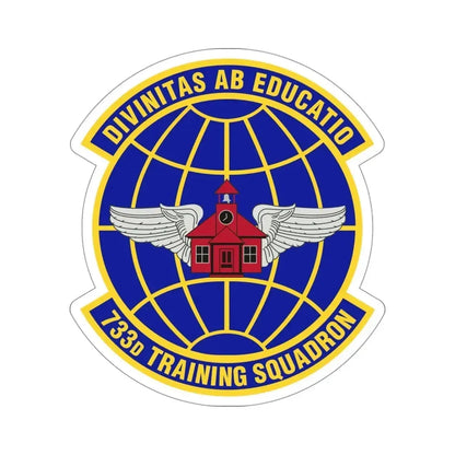 733 Training Squadron AFRC (U.S. Air Force) STICKER Vinyl Die-Cut Decal - The Sticker Space
