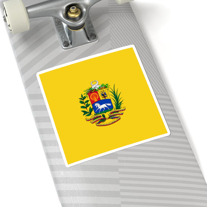 Presidential Army flag of Venezuela (Venezuela) STICKER Vinyl Kiss-Cut Decal