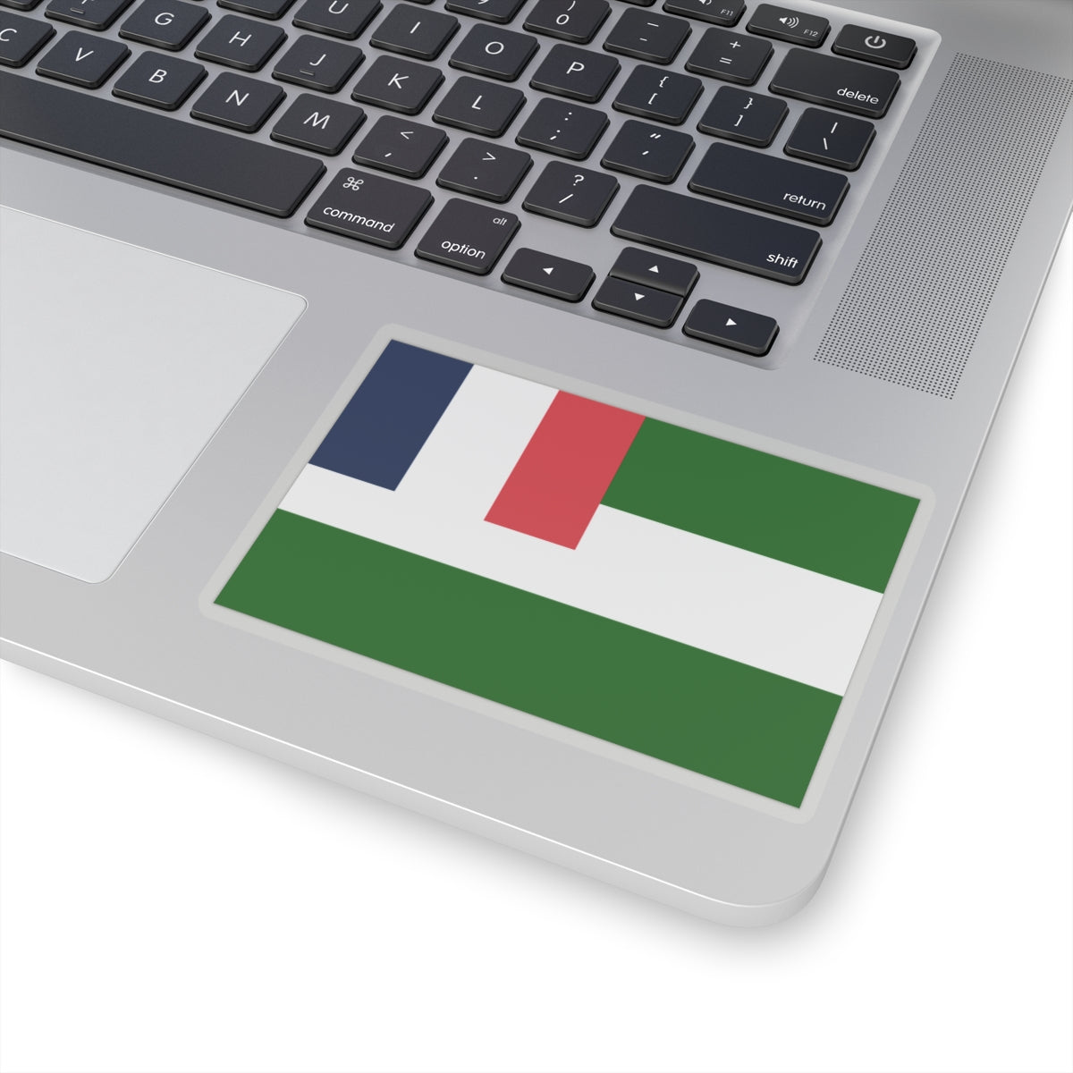 Flag of Syria French mandate (Belgium) STICKER Vinyl Kiss-Cut Decal