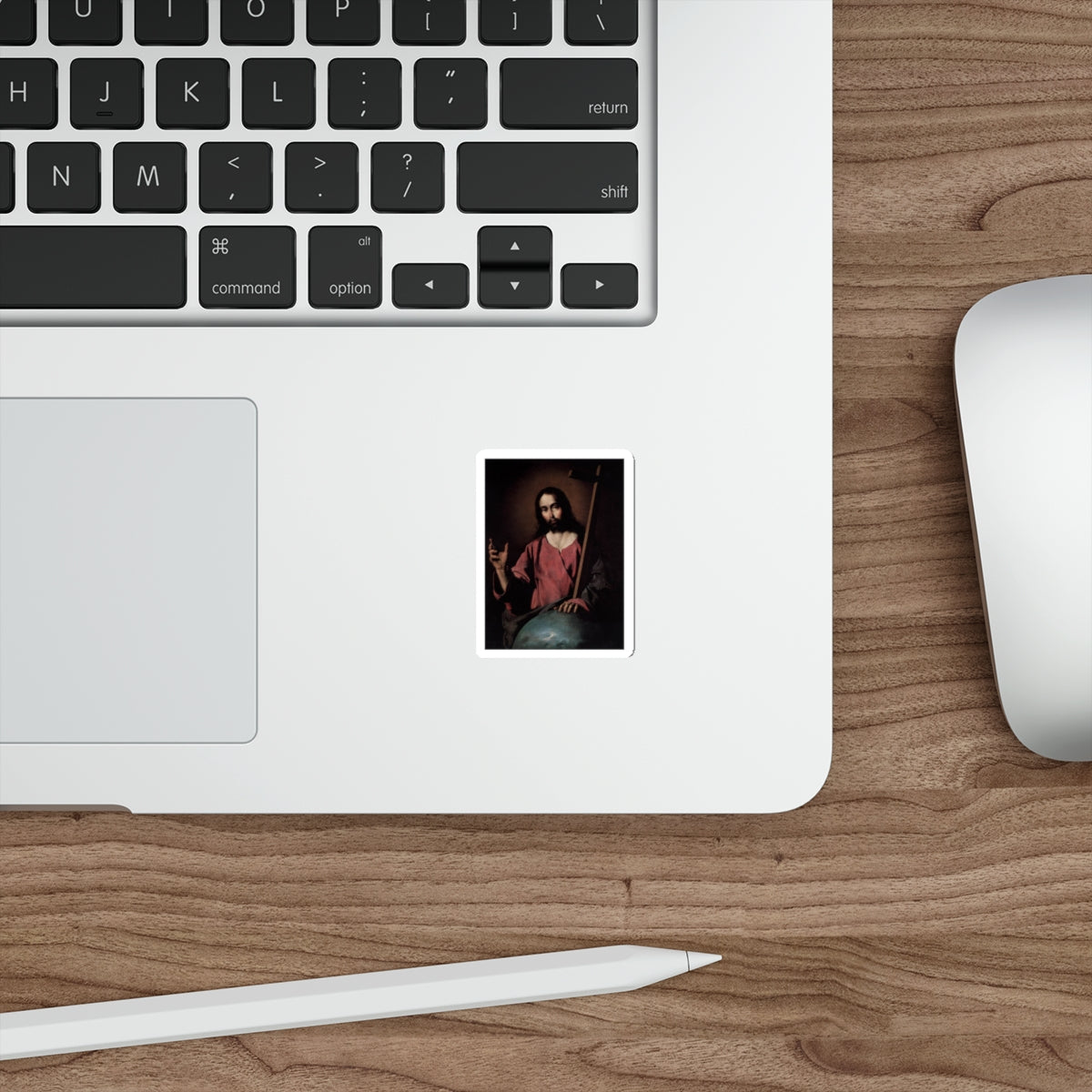 ZURBARAN, Francisco de - Christ Blessing (Artwork) STICKER Vinyl Die-Cut Decal