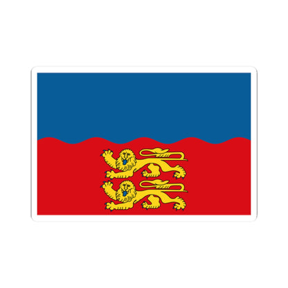 Flag of Calvados (France) STICKER Vinyl Kiss-Cut Decal