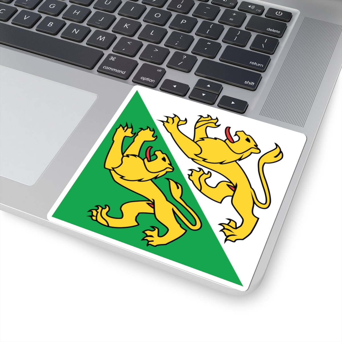 Flag of Canton of Thurgau (Switzerland) STICKER Vinyl Kiss-Cut Decal