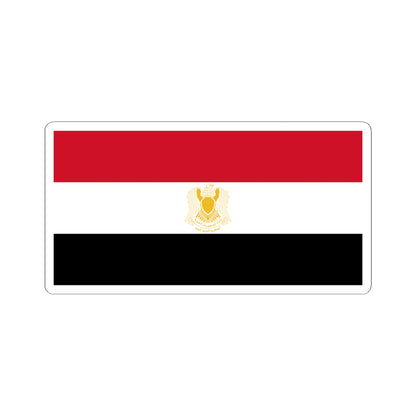 Flag of Libya 1972-1977 1-2 (Libya) STICKER Vinyl Kiss-Cut Decal