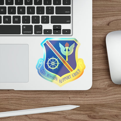 733d Mission Support Group (U.S. Air Force) Holographic STICKER Die-Cut Vinyl Decal-The Sticker Space