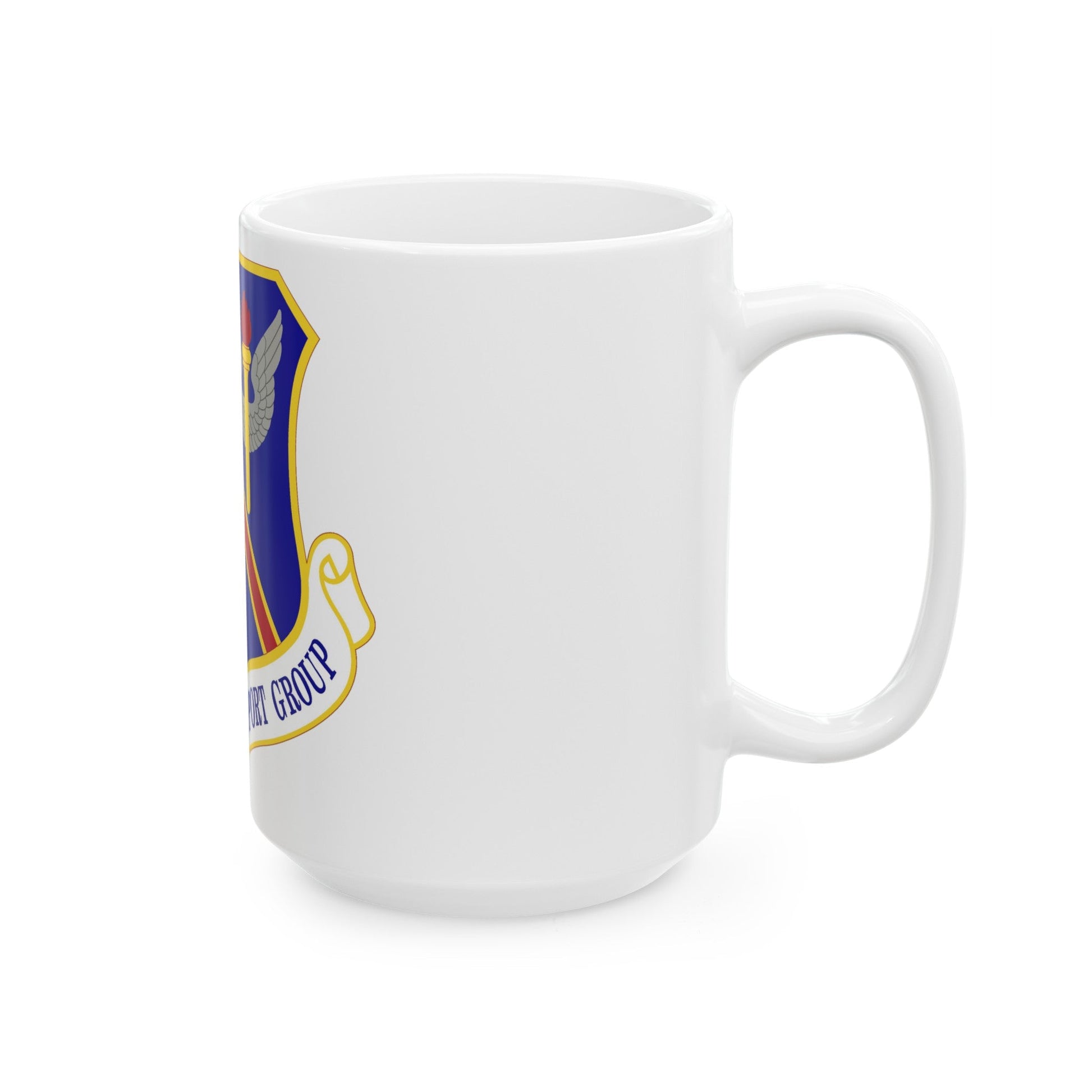 733d Mission Support Group (U.S. Air Force) White Coffee Mug-The Sticker Space