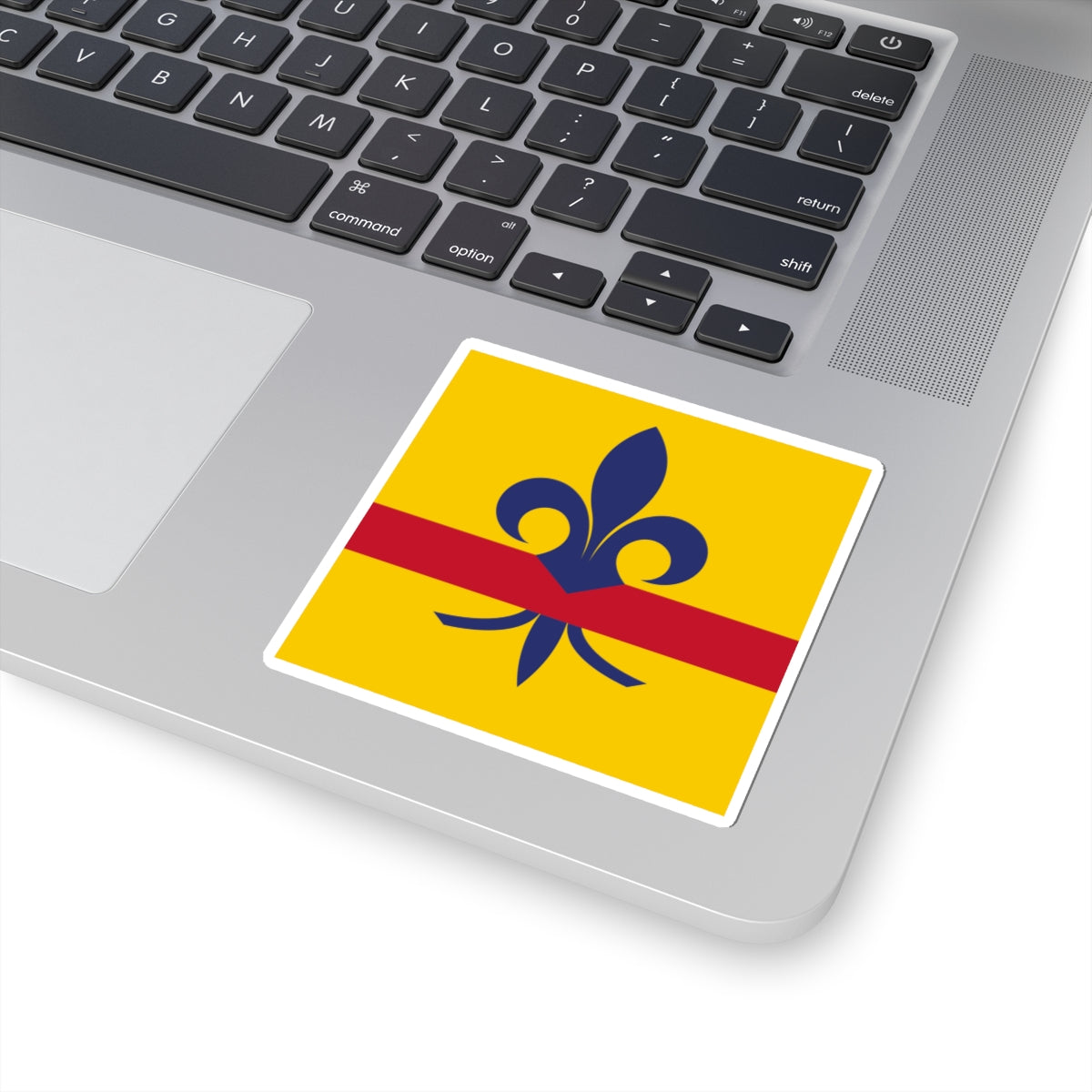 Flag of Pertuis France (France) STICKER Vinyl Kiss-Cut Decal
