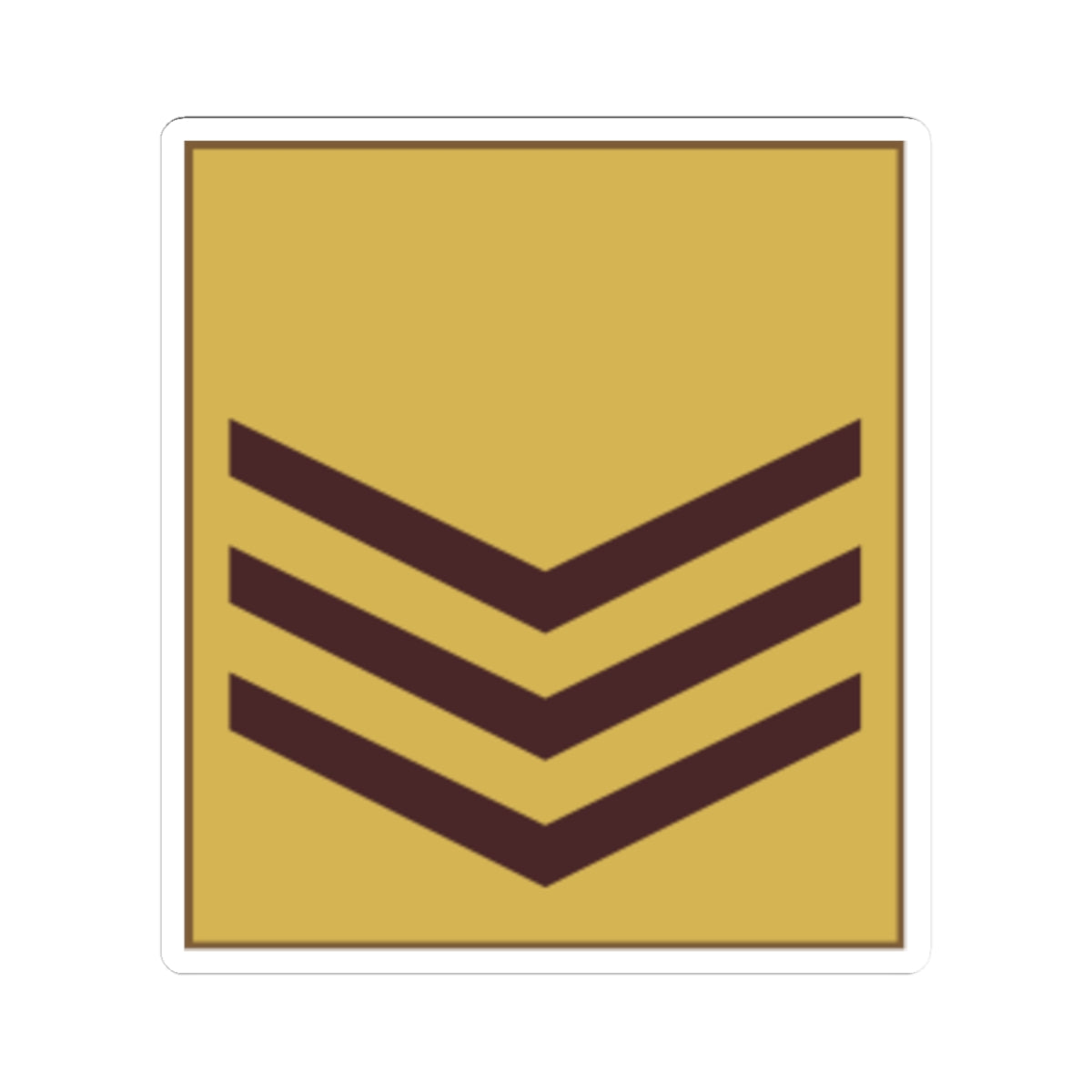 Kenya Army OR 6 (Kenya) (Military Rank) STICKER Vinyl Kiss-Cut Decal