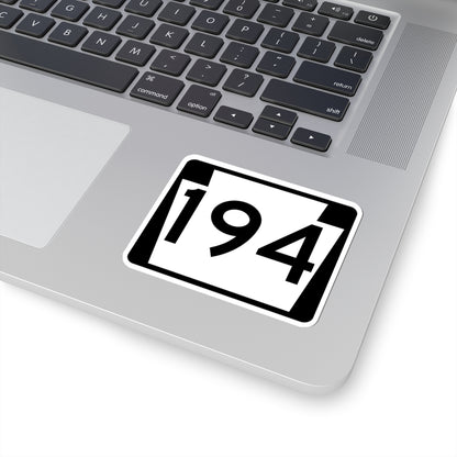 PA-194 (Pennsylvania) (Road Sign) STICKER Vinyl Kiss-Cut Decal
