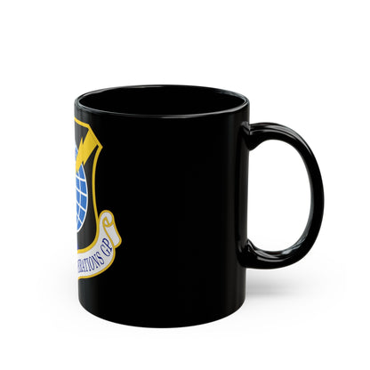 735th Supply Chain Operations Group (U.S. Air Force) Black Coffee Mug-The Sticker Space