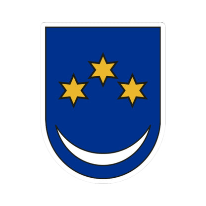 Arms of Illyrian Slovenia (Slovenia) (Coat of Arms) STICKER Vinyl Kiss-Cut Decal