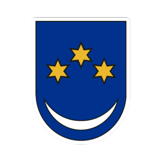 Arms of Illyrian Slovenia (Slovenia) (Coat of Arms) STICKER Vinyl Kiss-Cut Decal