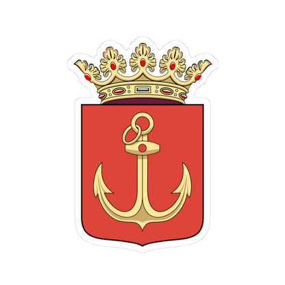 Coa Hungary Town Budapest 4th (Hungary) (Coat of Arms) STICKER Vinyl Kiss-Cut Decal