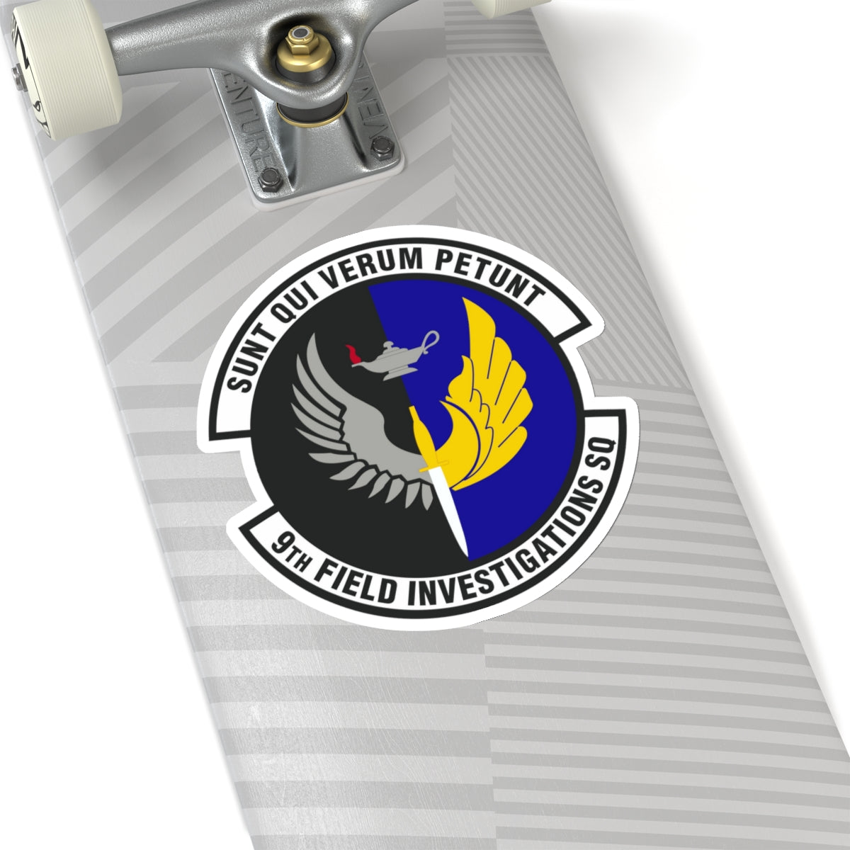 9th Field Investigations Squadron (U.S. Air Force) STICKER Vinyl Kiss-Cut Decal