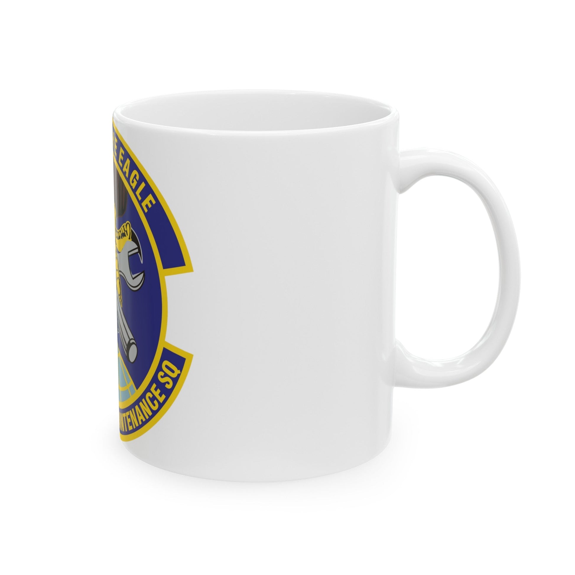 736th Aircraft Maintenance Squadron (U.S. Air Force) White Coffee Mug-The Sticker Space