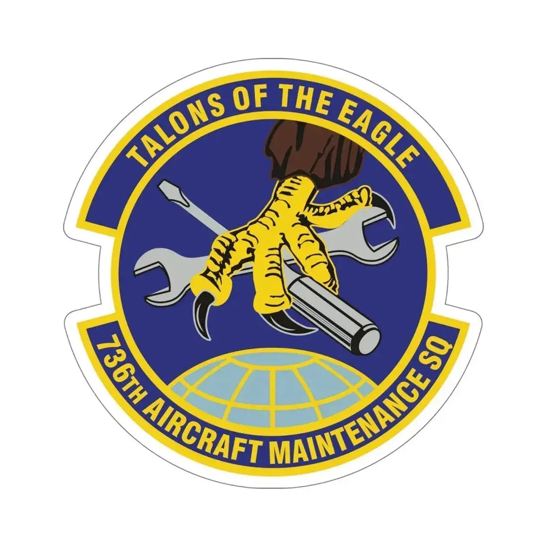 736th Aircraft Maintenance Squadron (U.S. Air Force) STICKER Vinyl Die-Cut Decal - The Sticker Space