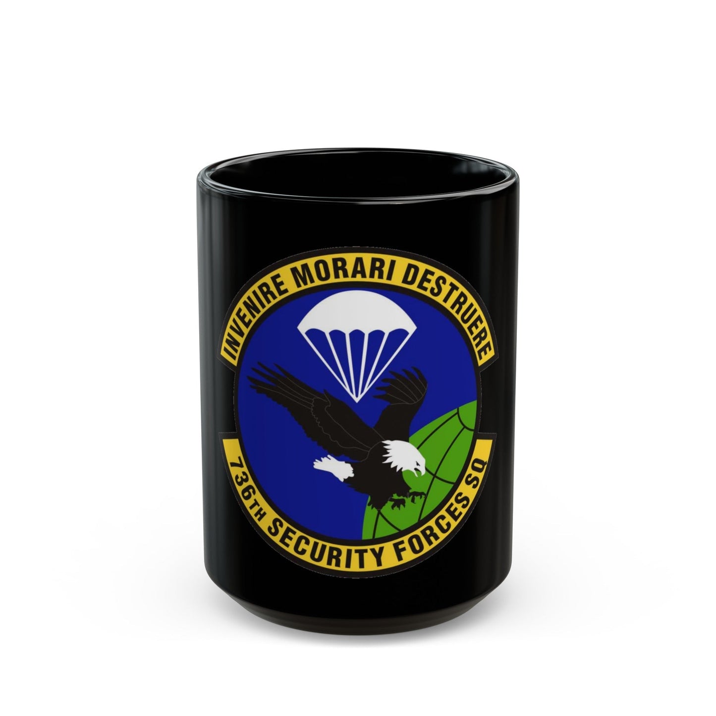 736th Security Forces Squadron (U.S. Air Force) Black Coffee Mug-15oz-The Sticker Space