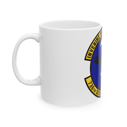 736th Security Forces Squadron (U.S. Air Force) White Coffee Mug-The Sticker Space