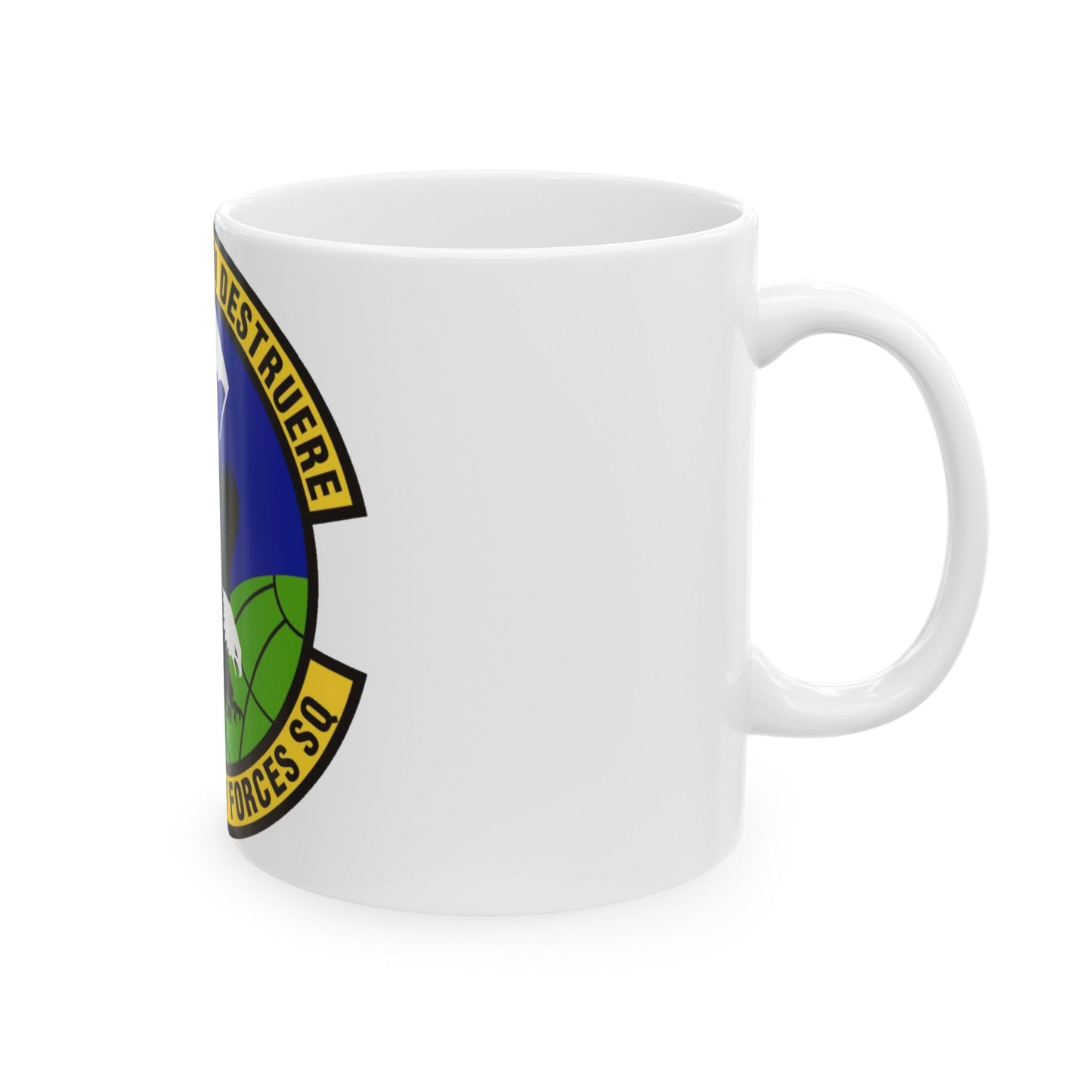 736th Security Forces Squadron (U.S. Air Force) White Coffee Mug-The Sticker Space