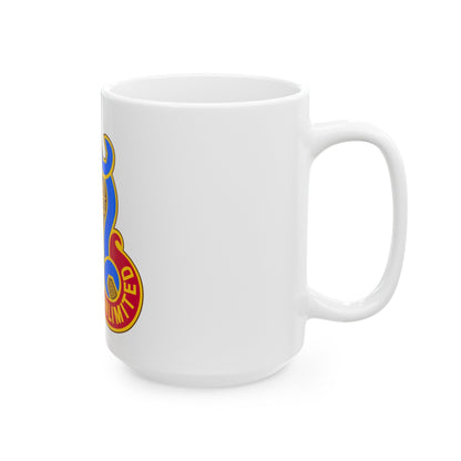 737 Maintenance Battalion (U.S. Army) White Coffee Mug-The Sticker Space