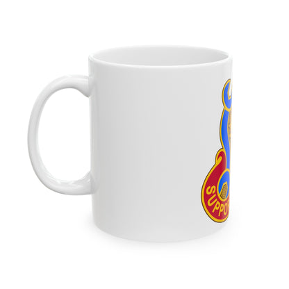 737 Maintenance Battalion (U.S. Army) White Coffee Mug-The Sticker Space