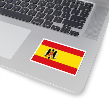 Flag of Spain 1938-1945 (Spain) STICKER Vinyl Kiss-Cut Decal