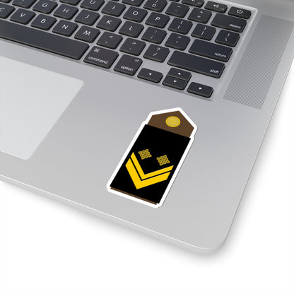 Army HRV OR 08 (Croatia) (Military Rank) STICKER Vinyl Kiss-Cut Decal