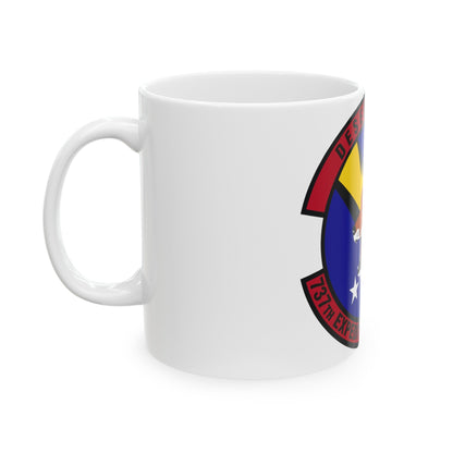 737th Expeditionary Airlift Squadron (U.S. Air Force) White Coffee Mug-The Sticker Space