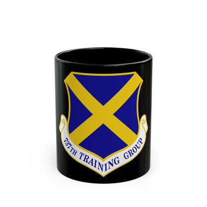 737th Training Group (U.S. Air Force) Black Coffee Mug-11oz-The Sticker Space