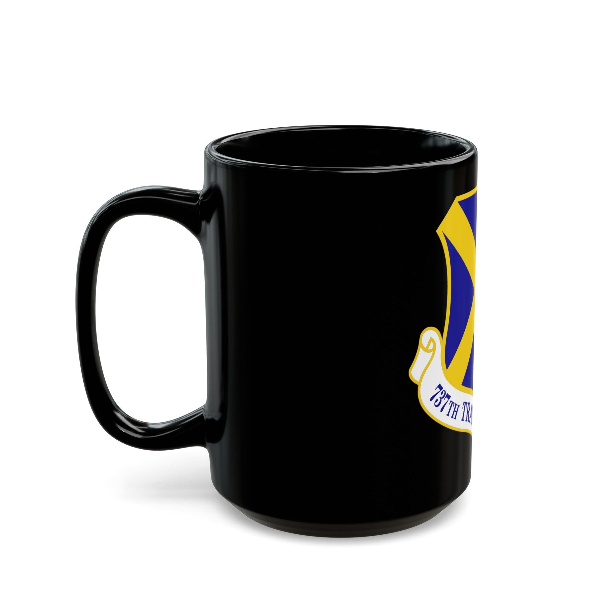 737th Training Group (U.S. Air Force) Black Coffee Mug-The Sticker Space