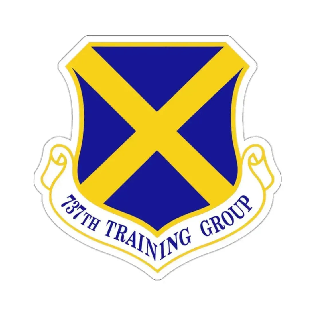737th Training Group (U.S. Air Force) STICKER Vinyl Kiss-Cut Decal 2 Inch White - The Sticker Space
