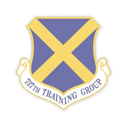 737th Training Group (U.S. Air Force) STICKER Vinyl Kiss-Cut Decal 6 Inch Transparent - The Sticker Space