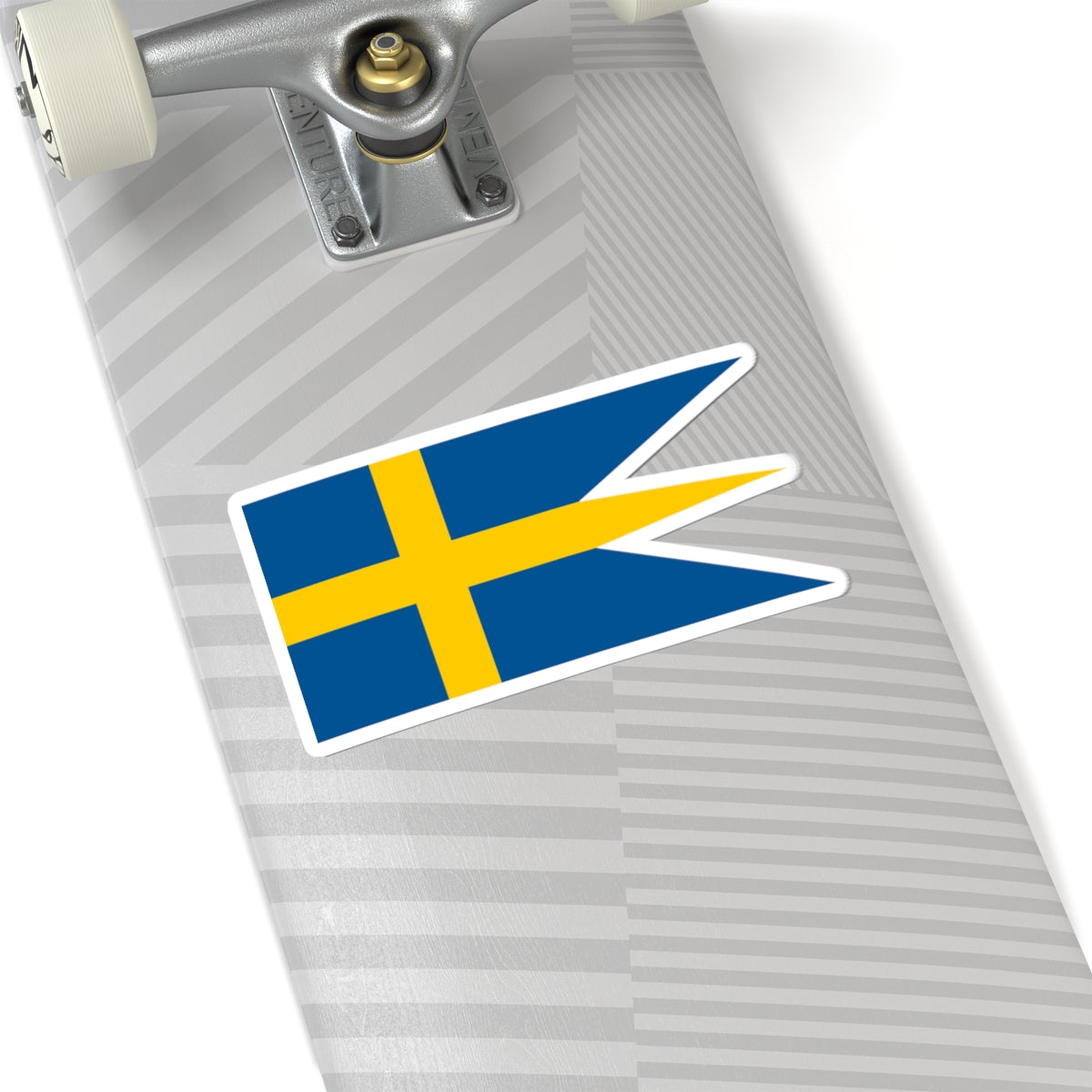Naval Ensign of Sweden (Sweden) STICKER Vinyl Kiss-Cut Decal