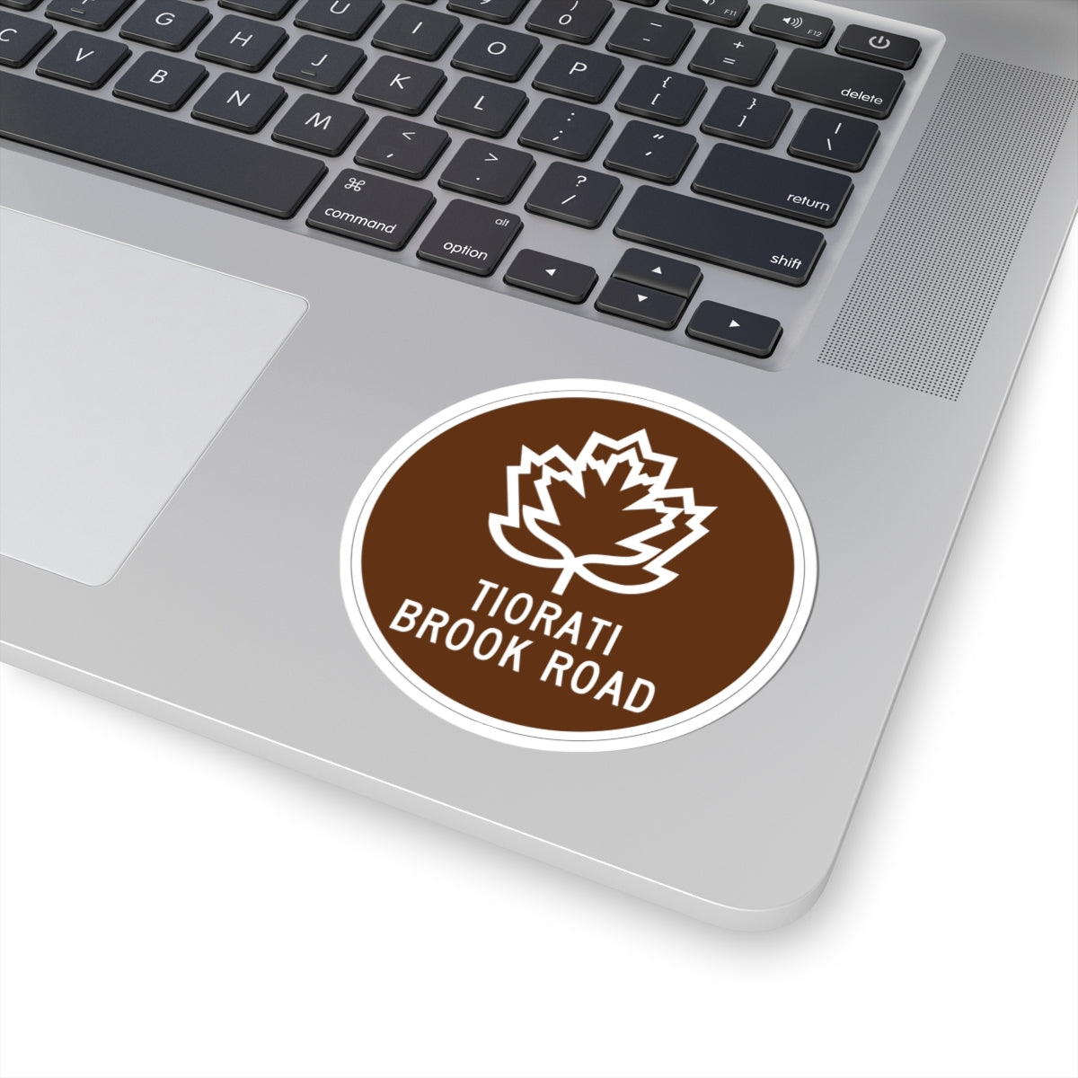 Tiorati Brook Road (New York) (Road Sign) STICKER Vinyl Kiss-Cut Decal