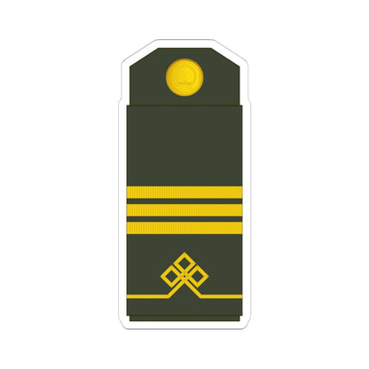 04 Mongolian Army SCP (Mongolia) (Military Rank) STICKER Vinyl Kiss-Cut Decal
