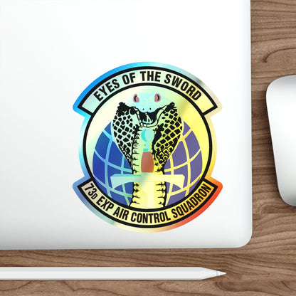 73d Expeditionary Air Control Squadron (U.S. Air Force) Holographic STICKER Die-Cut Vinyl Decal-The Sticker Space