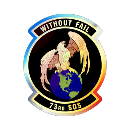 73rd Special Operations Squadron (U.S. Air Force) Holographic STICKER Die-Cut Vinyl Decal-3 Inch-The Sticker Space