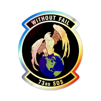 73rd Special Operations Squadron (U.S. Air Force) Holographic STICKER Die-Cut Vinyl Decal 3 Inch Holographic - The Sticker Space