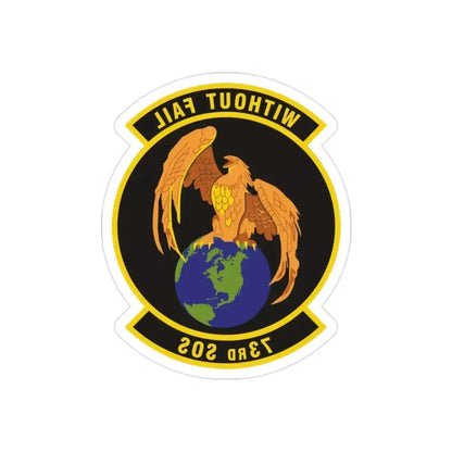 73rd Special Operations Squadron (U.S. Air Force) REVERSE PRINT Transparent Die-Cut STICKER 2 Inch Die-Cut Transparent - The Sticker Space