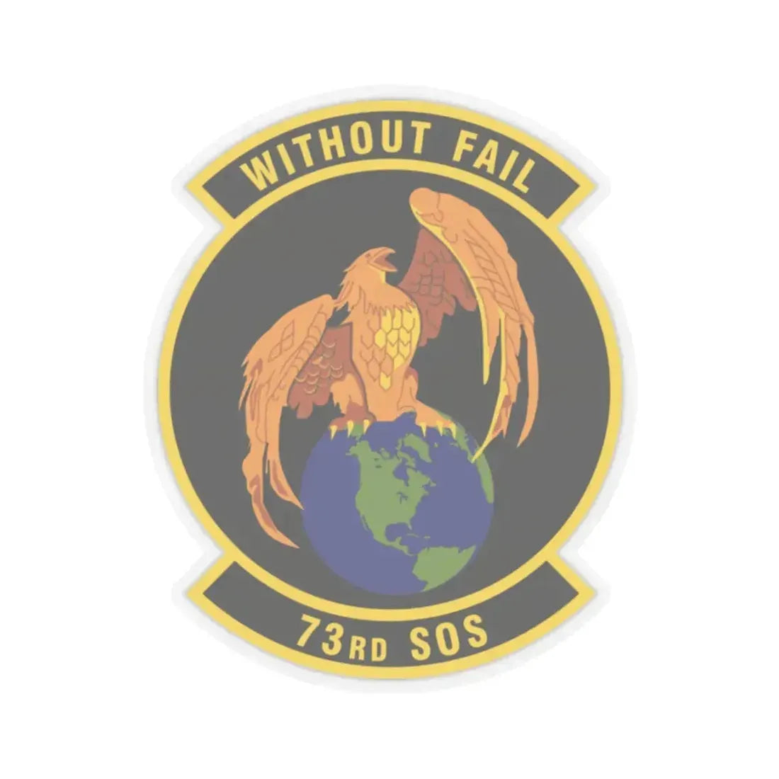 73rd Special Operations Squadron (U.S. Air Force) STICKER Vinyl Kiss-Cut Decal 2 Inch Transparent - The Sticker Space