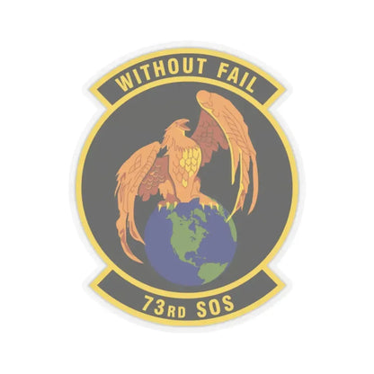73rd Special Operations Squadron (U.S. Air Force) STICKER Vinyl Kiss-Cut Decal 3 Inch Transparent - The Sticker Space