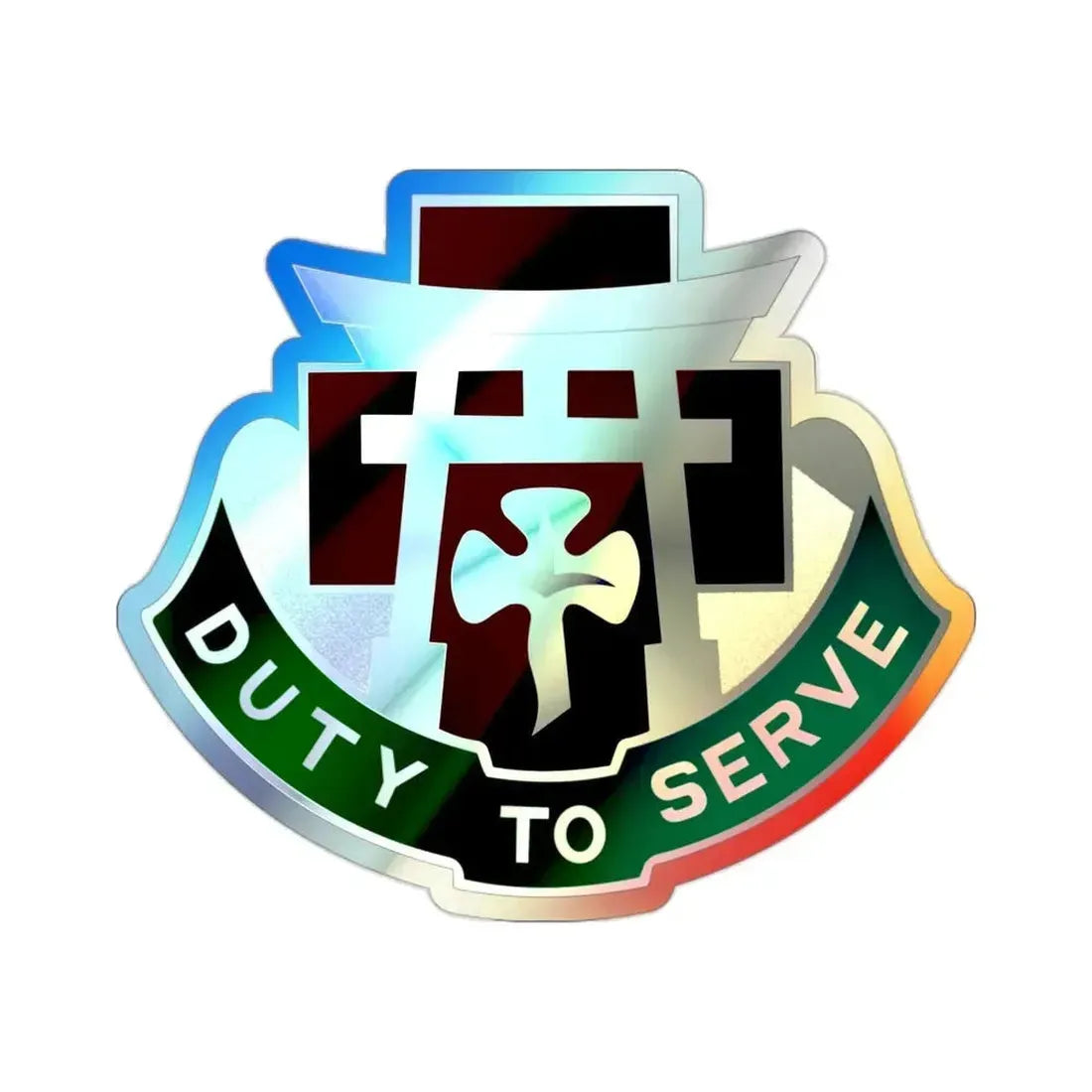 74 Field Hospital (U.S. Army) Holographic STICKER Die-Cut Vinyl Decal - The Sticker Space