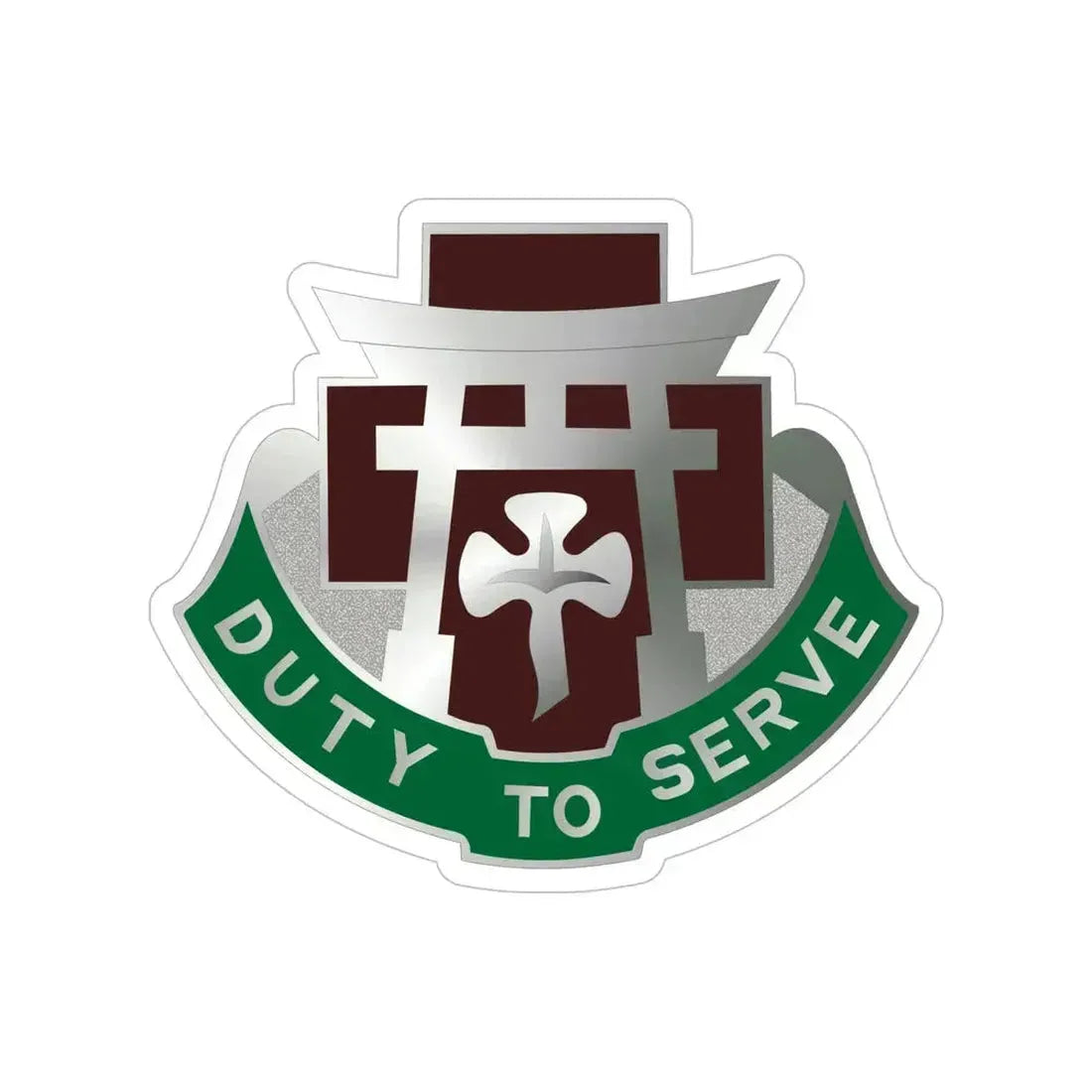 74 Field Hospital (U.S. Army) Transparent STICKER Die-Cut Vinyl Decal 6 Inch - The Sticker Space