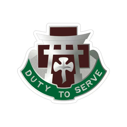 74 Field Hospital (U.S. Army) Transparent STICKER Die-Cut Vinyl Decal 6 Inch - The Sticker Space