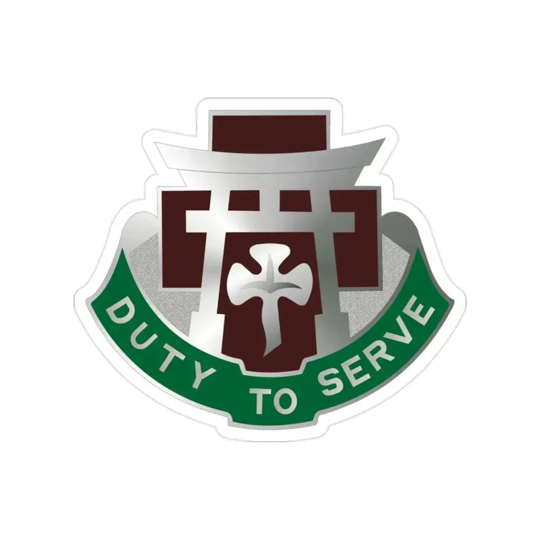 74 Field Hospital (U.S. Army) Transparent STICKER Die-Cut Vinyl Decal - The Sticker Space