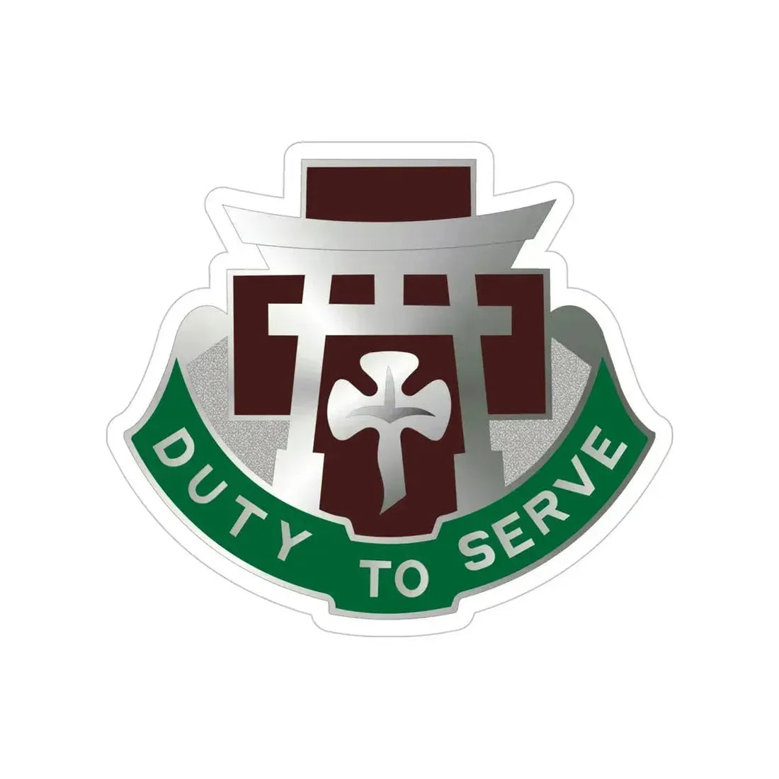 74 Field Hospital (U.S. Army) Transparent STICKER Die-Cut Vinyl Decal - The Sticker Space