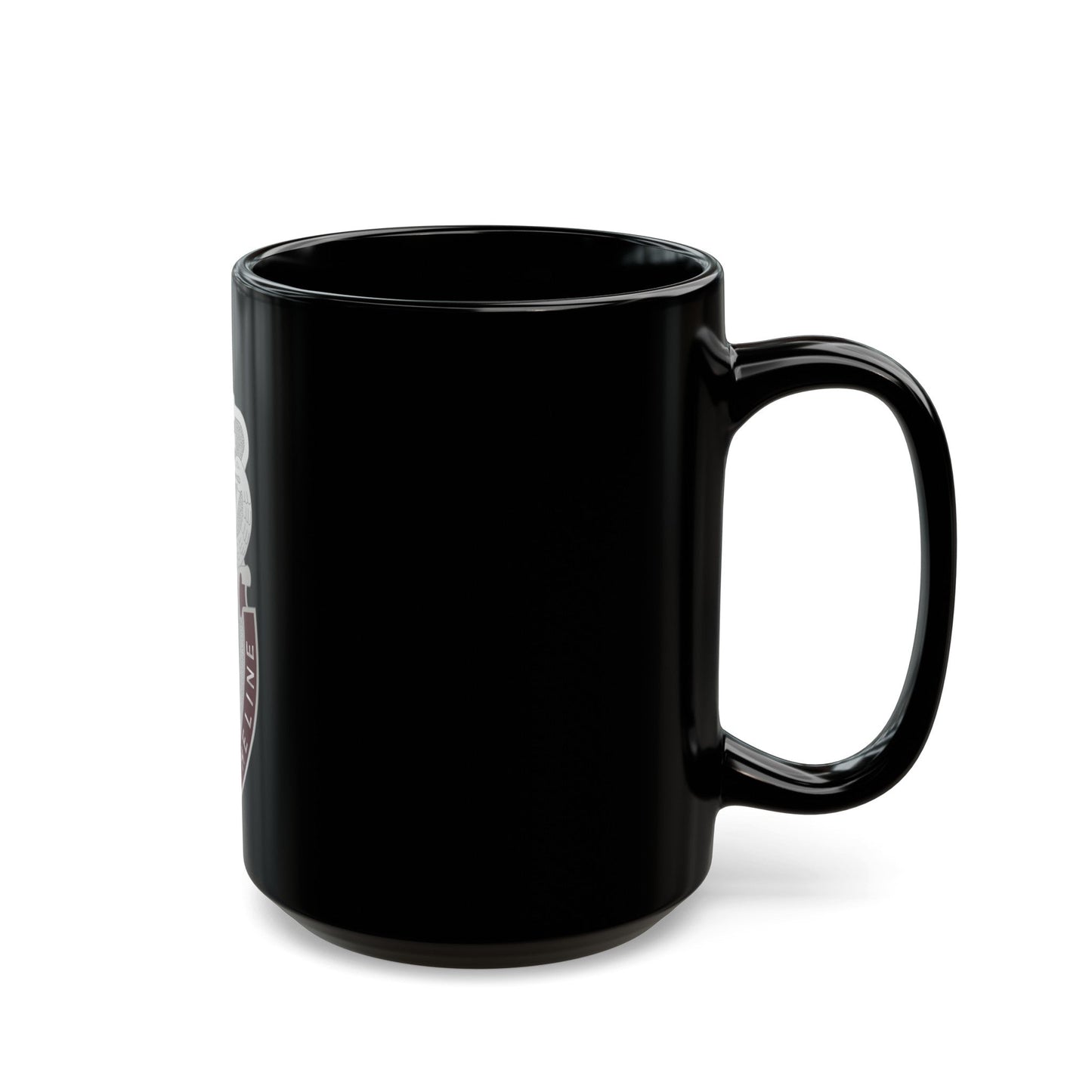 74 Medical Battalion (U.S. Army) Black Coffee Mug-The Sticker Space