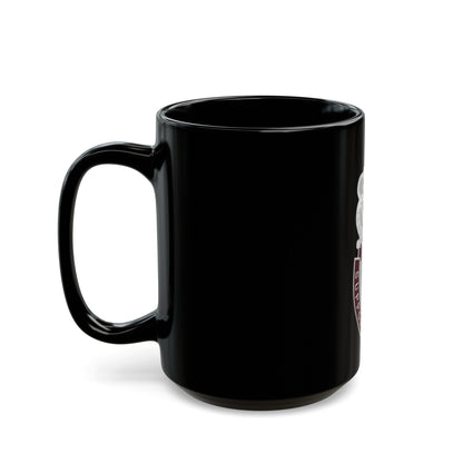 74 Medical Battalion (U.S. Army) Black Coffee Mug-The Sticker Space